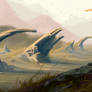 grassy valley concept art