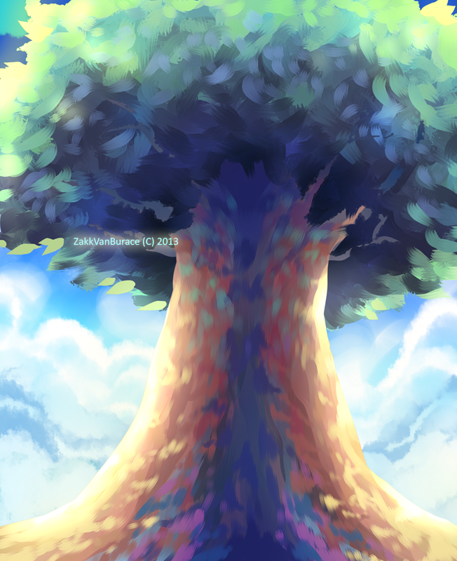 Tree Render Deviantart The Tree II by ZakkVanBurace on DeviantArt