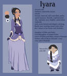 Iyara Reference Sheet by NicoleSt