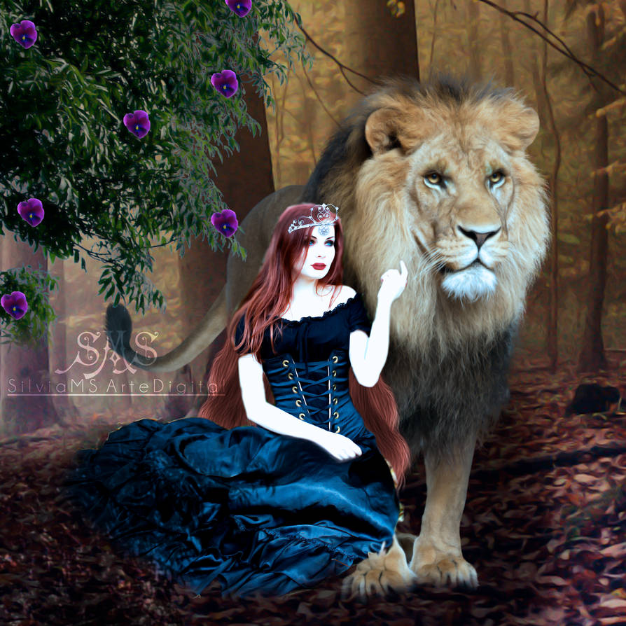 The Princess of the Forest and the King by SilviaMS The Princess of the Forest and the King by SilviaMS