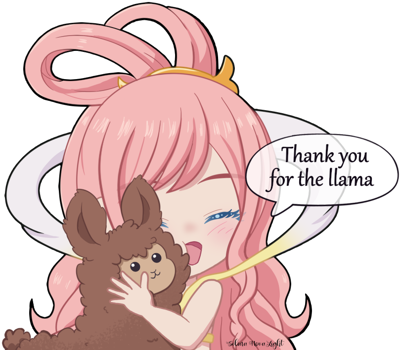 Shirahoshi Thank you for the Llama (F2U)