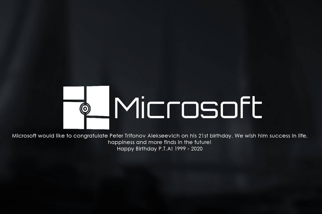 Microsoft Congratulations by PeterTrifonov1999A1 on DeviantArt