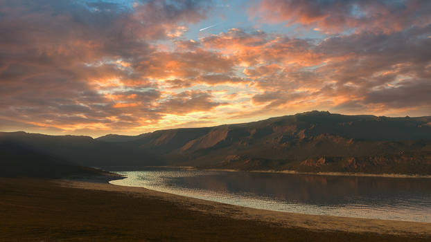 Dusk at the Lake