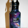 Hand Painted Galaxy Water Bottle