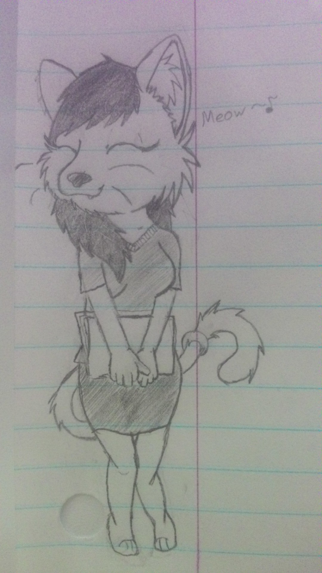 Doodles in Class 3: Meow~