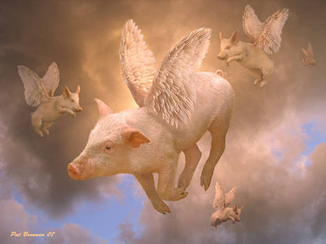 And pigs might fly