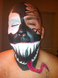 Venom Makeup.