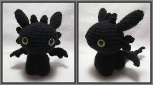 Night Fury Amigurumi