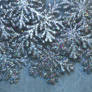Glitter snowflake texture 2
