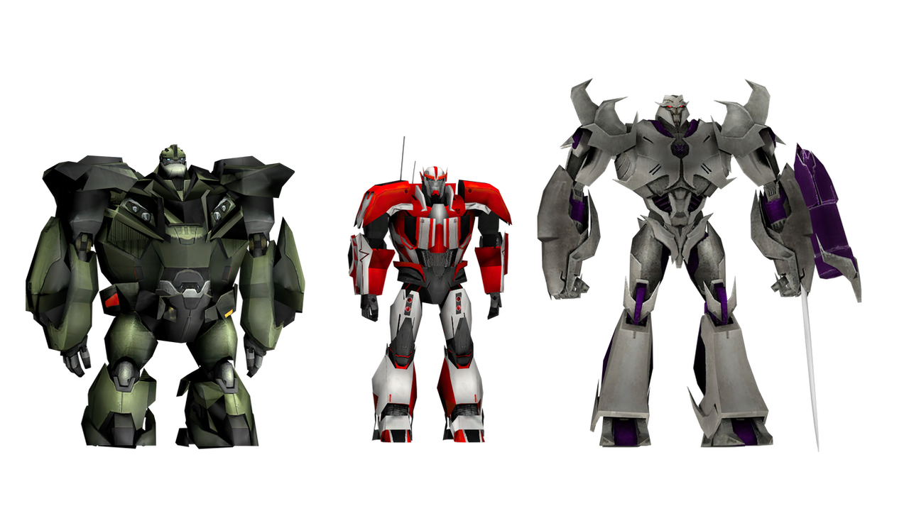 TFP, Bulkhead, Ratchet Megatron c4d models by Waluigi2020wah on DeviantArt