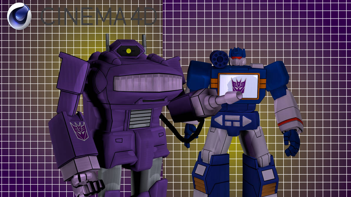 Tf Devastation Shockwave and soundwave c4d models by Waluigi2020wah on ...