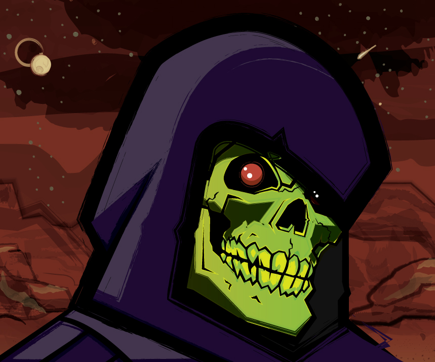 Skeletor Portrait Dark(er)