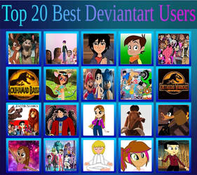 Top 20 Best DeviantArt Users (my version)