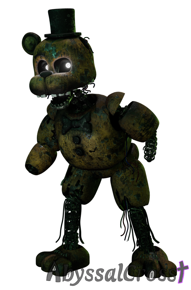 Ignited Freddy Render by AbyssalCross on DeviantArt