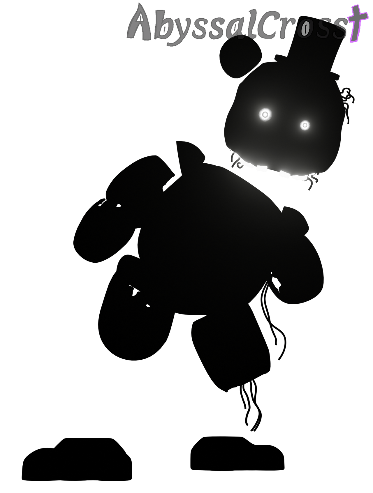 Ignited Shadow Freddy Render by AbyssalCross on DeviantArt