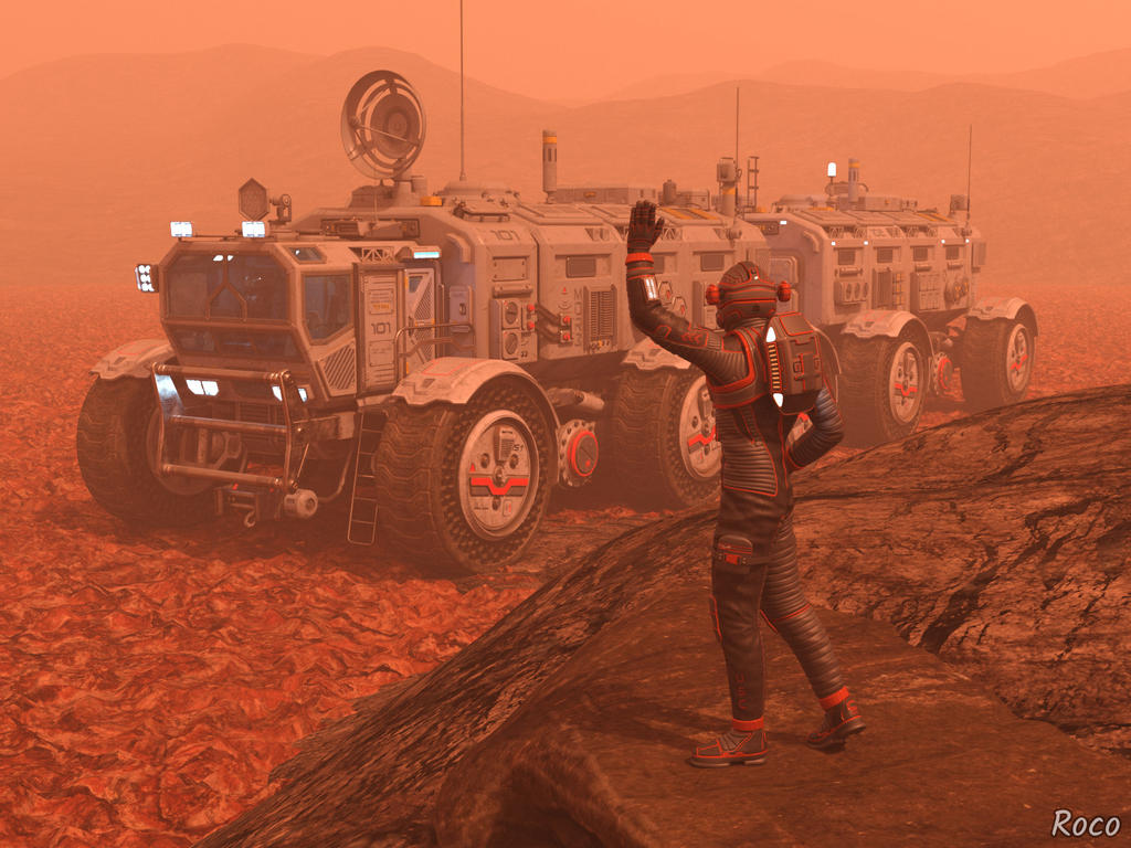 Martian Rover by roco6699 on DeviantArt