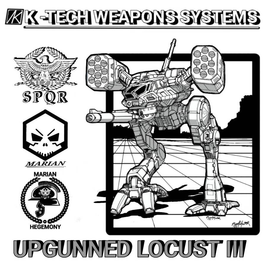 Locust War Machine New improved upgunned locust battlemech. by Armoroid1 on DeviantArt