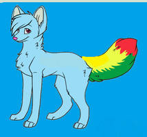 Rainbow Dash Fox Version