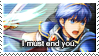 Fire Emblem Heroes: Marth Stamp by Capricious-Stamps