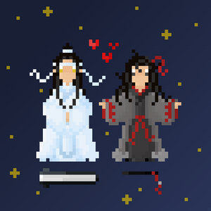 mdzs pixel art