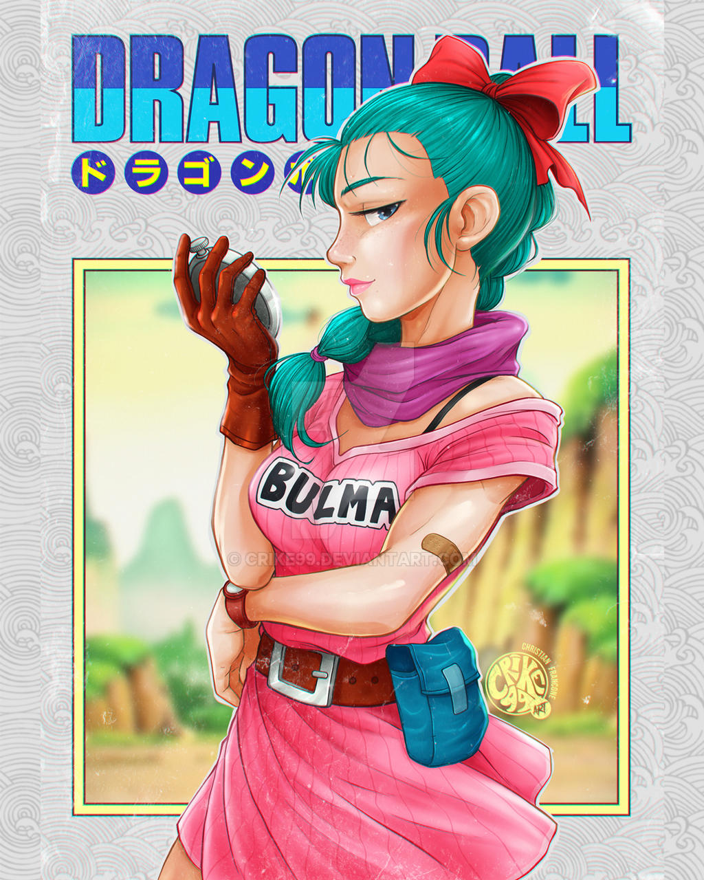 Derpy Bulma BULMA DBCOVER by Crike99 on DeviantArt