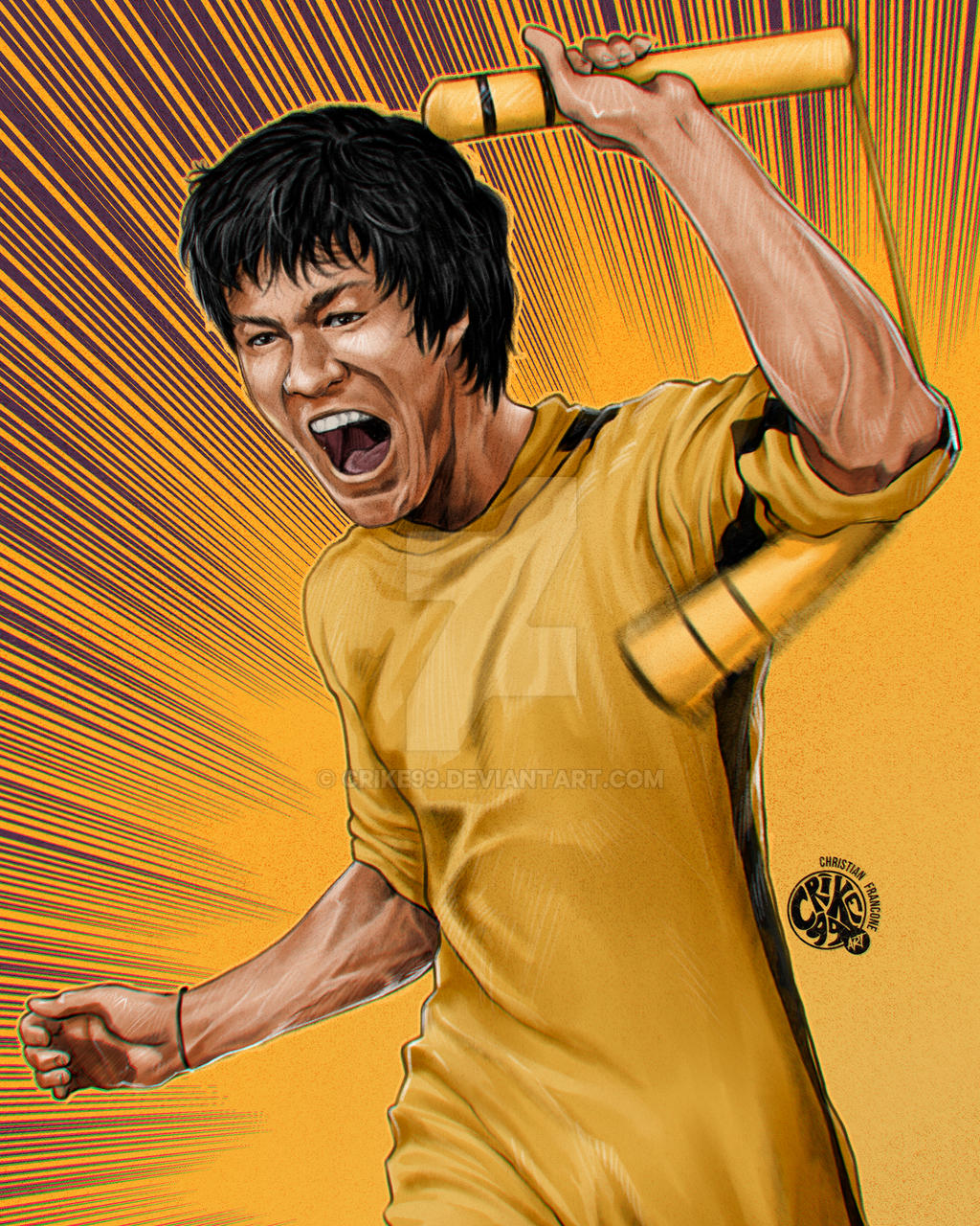 Bruce Scared Deviantart Bruce by Crike99 on DeviantArt