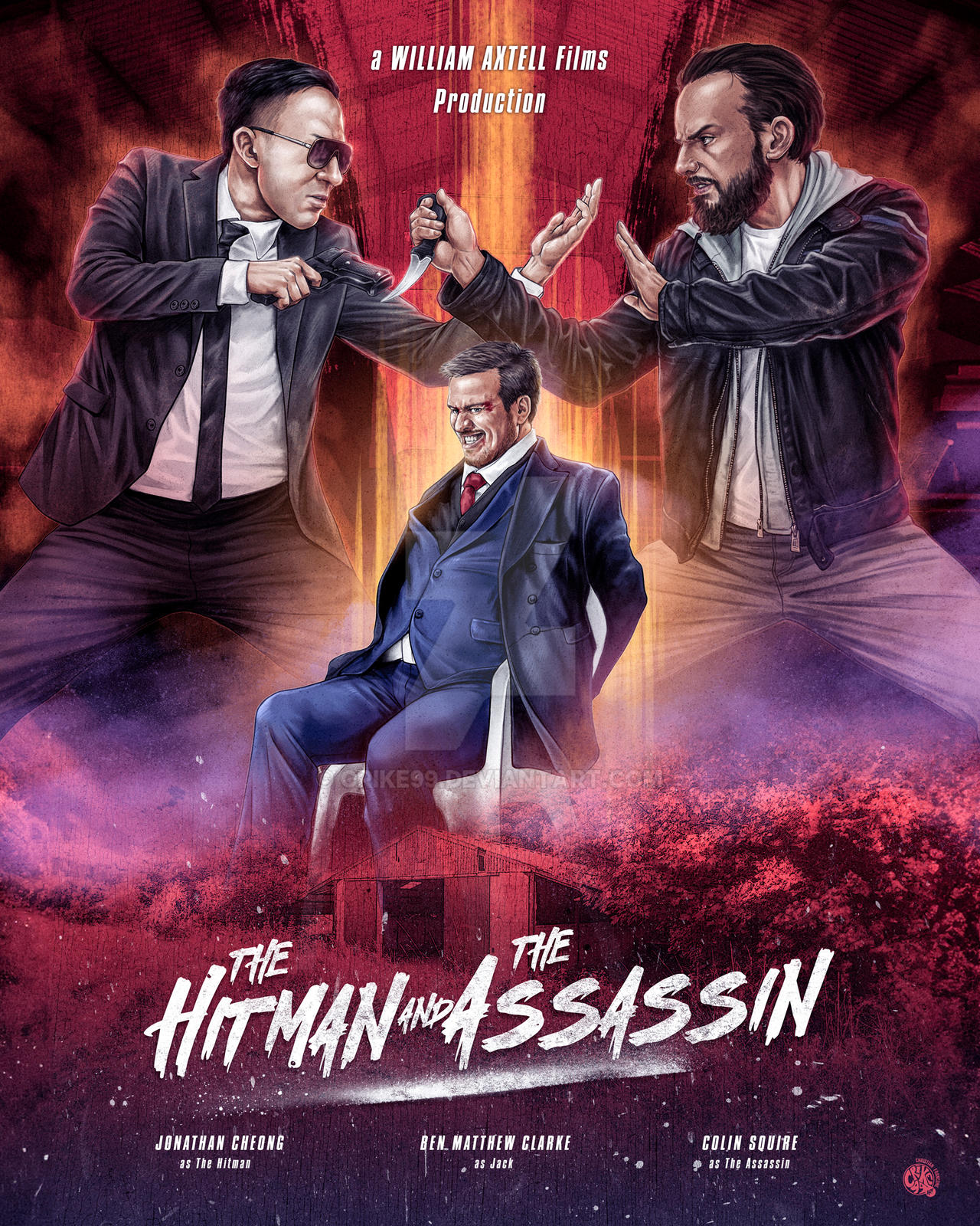 The HItman and The Assassin - Poster design
