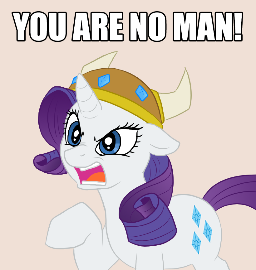 Rarity judges your manhood