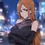 Orihime angry