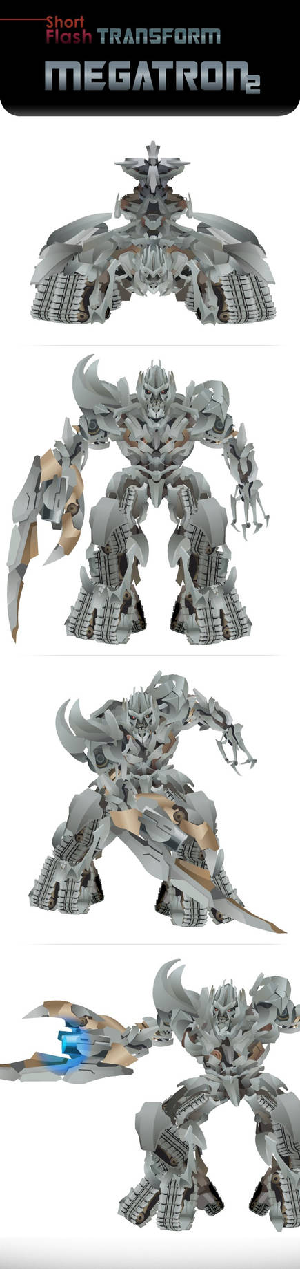 Megatron Rotf Back Megatron ROTF by SonimBleinim on DeviantArt