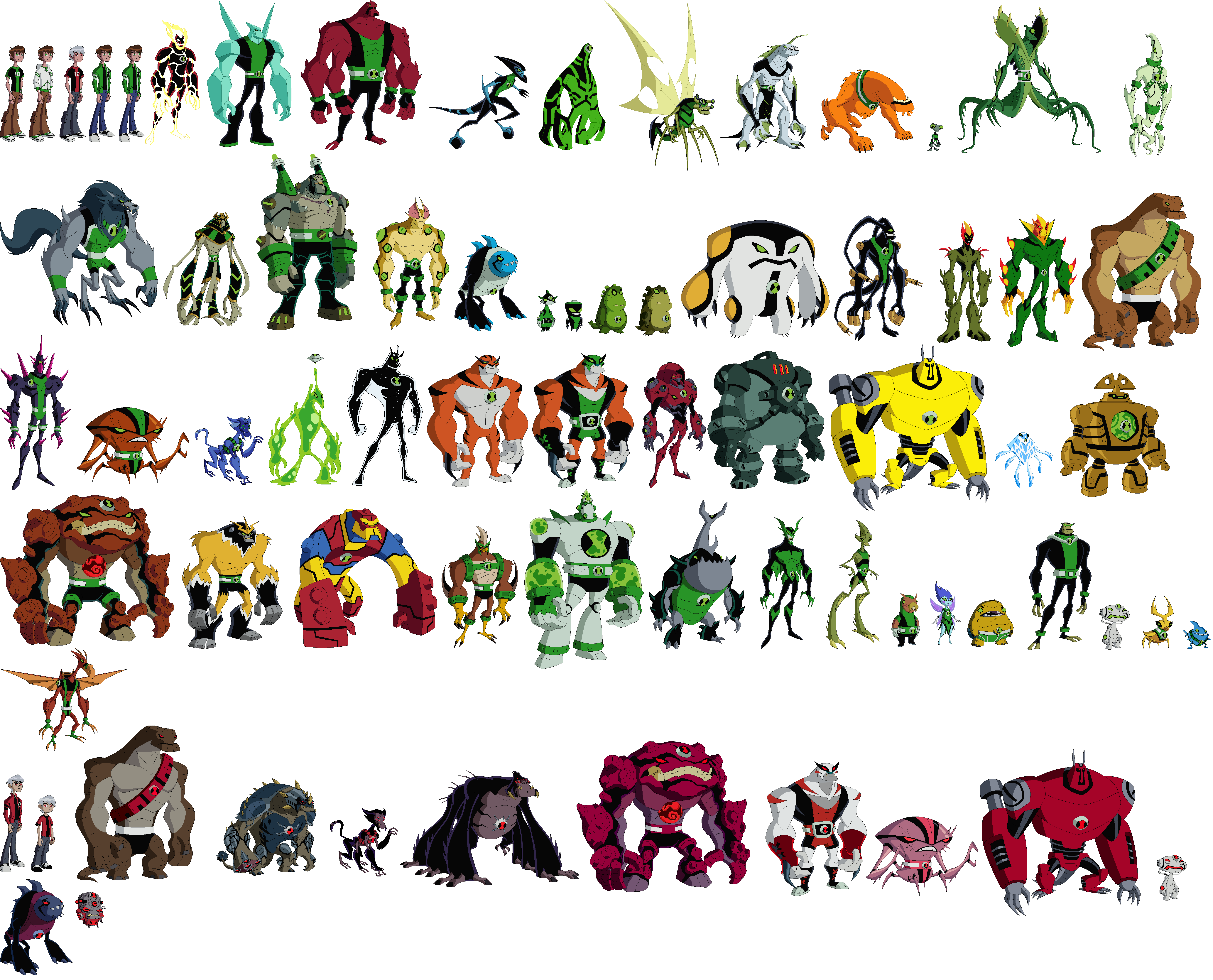 Ultimate Aliens by BrendanBass on DeviantArt