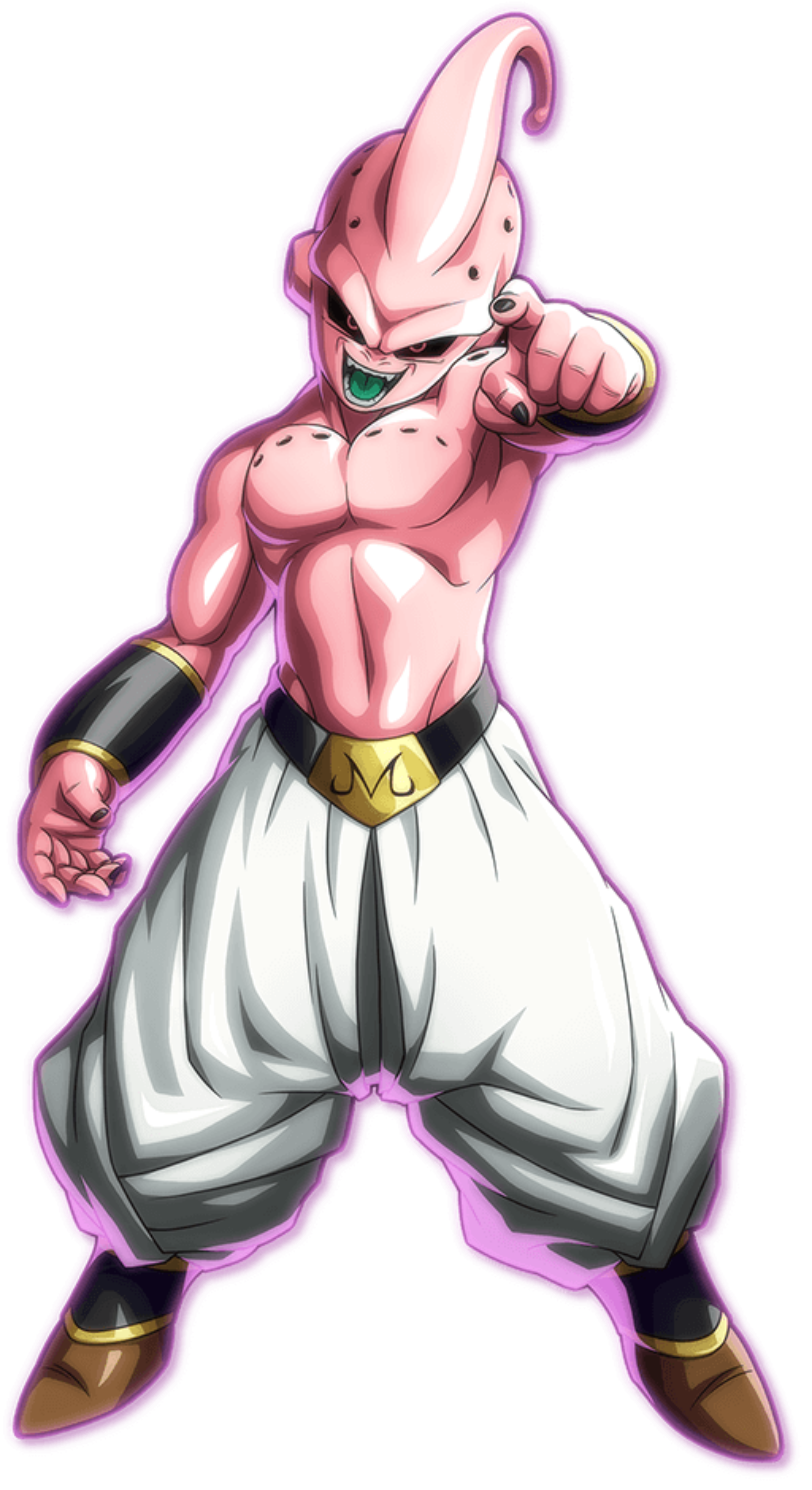 Kid Buu Mastered - Child of Piccolo (smile) by PlusUltraManOfficial on  DeviantArt