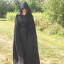 Black Dress and Cloak 2