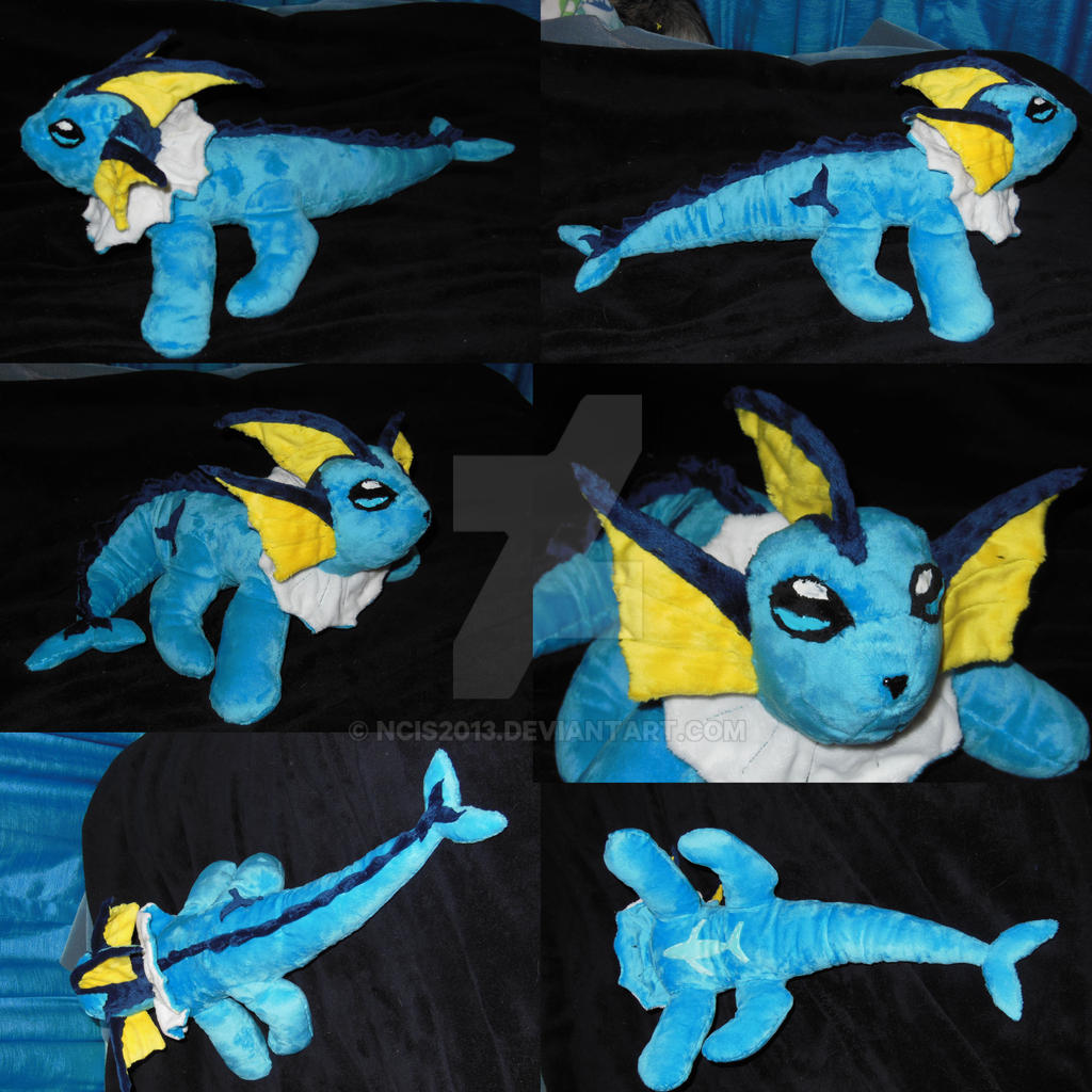 Custom Vaporeon Plush by NCIS2013 on DeviantArt