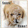 Snow Hero Prize Stamp