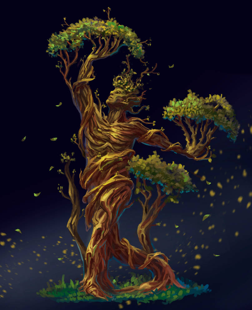 Yan tree man by ao-sun on DeviantArt