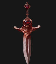 Crimson Heart Sword