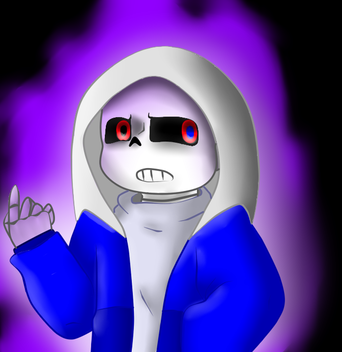 AI Art: Dusttale Dust Sans by @user-1624922891790644200