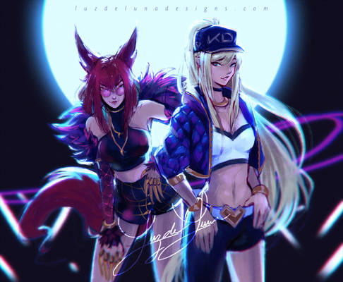 Haru and Alice - KDA POP STARS