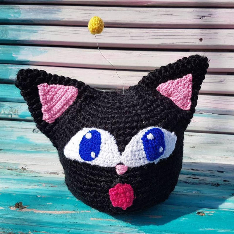 Sailor Moon - Luna P - Amigurumi by GiovyLoCa