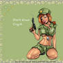 Sexy ARMY Girl Wallpaper