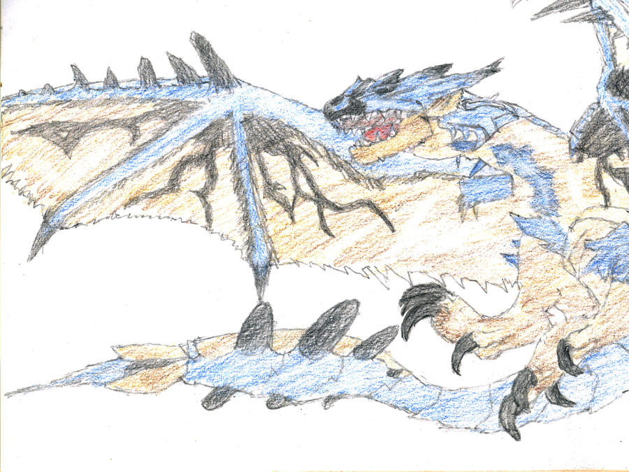 Rathalos Finished by Sukaima on DeviantArt