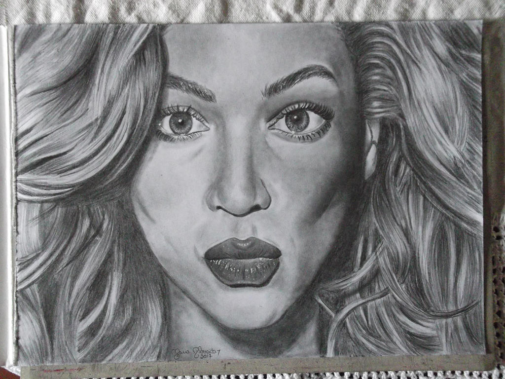 Beyonce drawing by artforever7 on DeviantArt