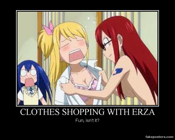 Clothes Shopping with Erza