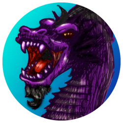 Purple Dragon Pog