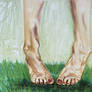 Feet painting 