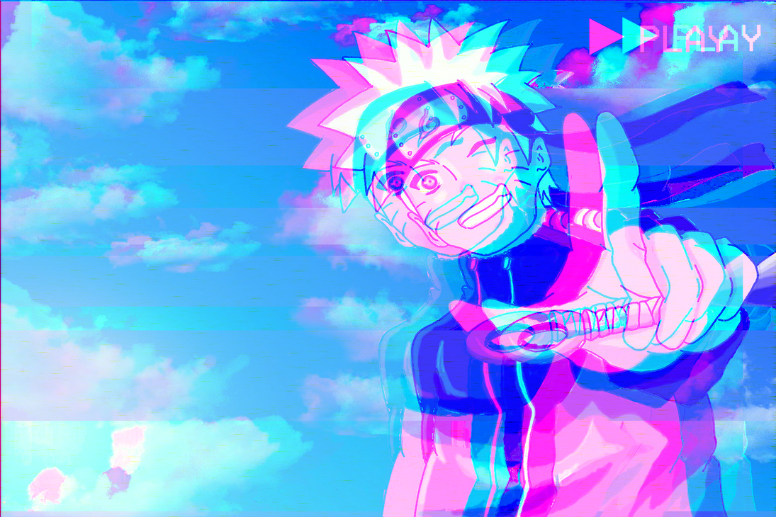 Vaporwave Naruto by BetaWolf15 on DeviantArt