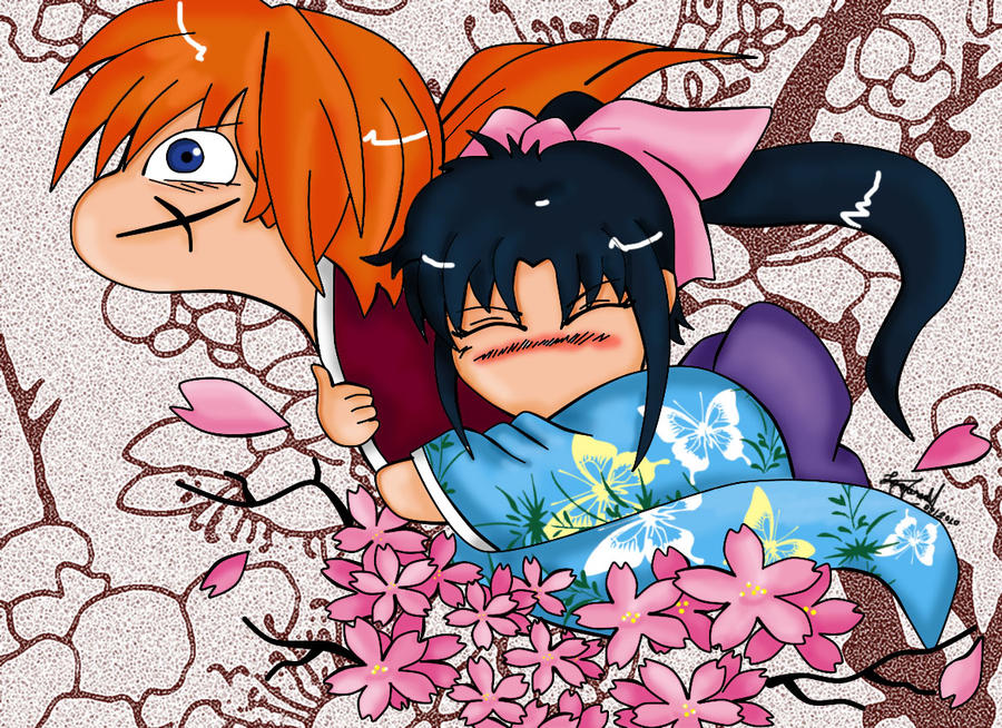 Kaoru and Kenshin Cute