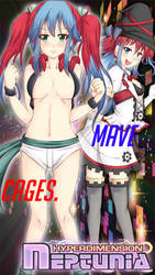 Neptunia: Fusion Force - Cages. and Mave