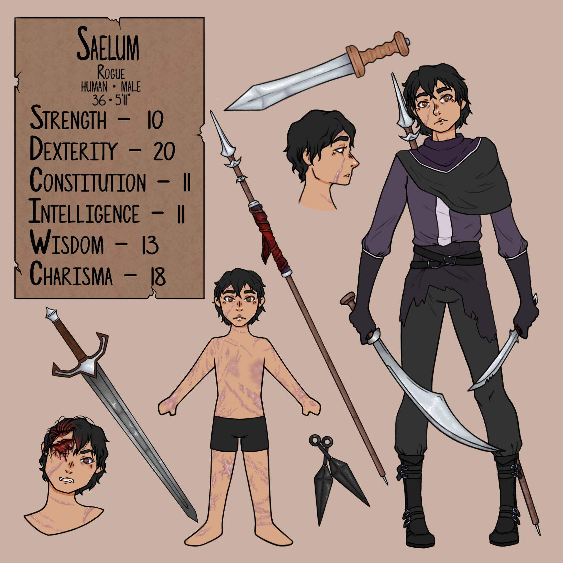 Commission Dnd Character Reference Sheet By Vesaniart On Deviantart Commission Dnd Character Reference Sheet By Vesaniart On Deviantart